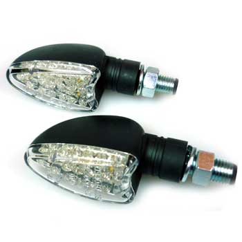 LED-Miniblinker mit e-Pr�fzeichen, Paar
