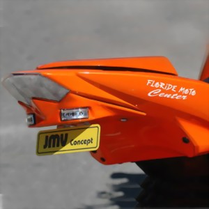 Heckinnenverkleidung f�r Kawasaki Z 750 ab 07