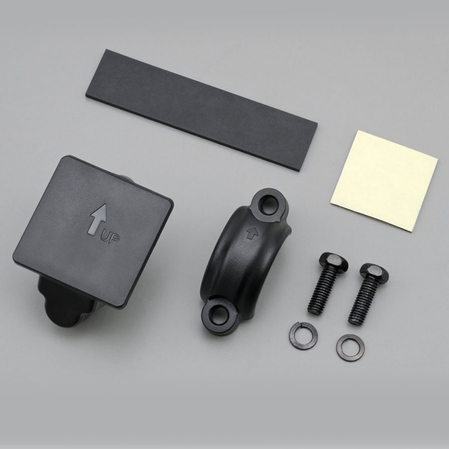 Lenkerhalter für Zusatzinstrumente für 22 mm und 25,4 mm (1) Lenker  universal aus ABS