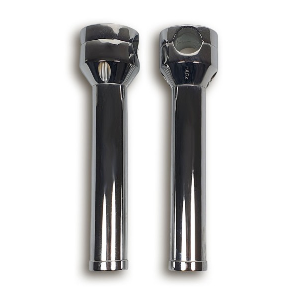 Riser Night Hog verchromt für Zolllenker, ca. 203 mm hoch, mit Sockel für Honda VT 600 88-07