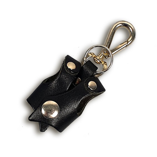 Schlüsselanhänger Keyholder Biker Vest aus echtem Leder