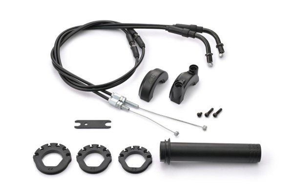 Daytona Kurzhubgasgriff universal für 22 mm Lenker mit 900 mm langen Zügen