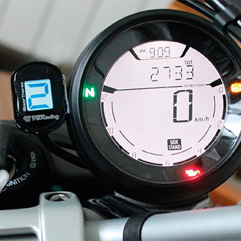 Digitale Ganganzeige zum Anschluß an den Diagnosestecker von Kawasaki-Motorrädern