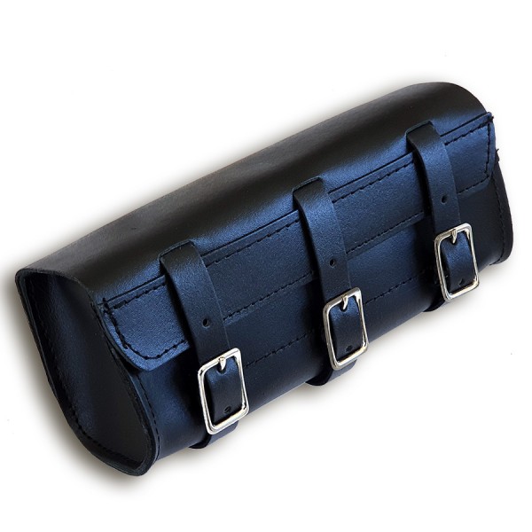 Werkzeugrolle Three Strap Tool Pouch mit Reißverschluß innen aus echtem Leder