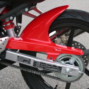 Hinterradabdeckung Honda CBR 125 mit Kettenschutz Hinterradabdeckung Honda CBR 125 mit Kettenschutz
